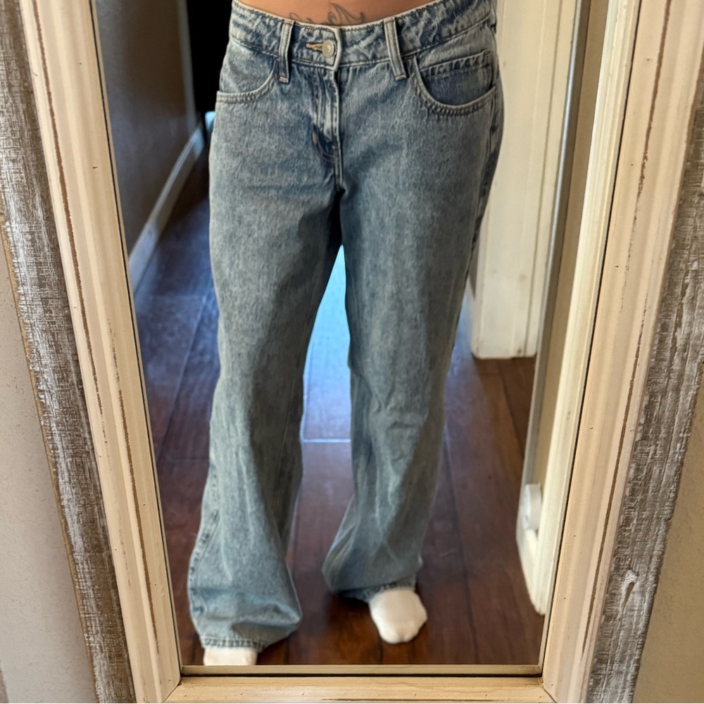 Hollister Low rise baggy jeans